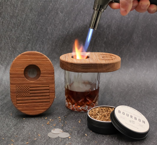 Artisan Oak Cocktail Smoker