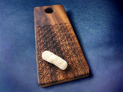 Gnocchi Board with Artistic Pattern -