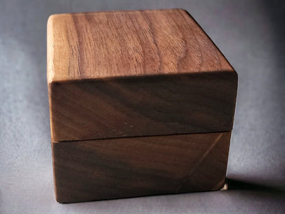 Engraved Wooden Jewelry Box -