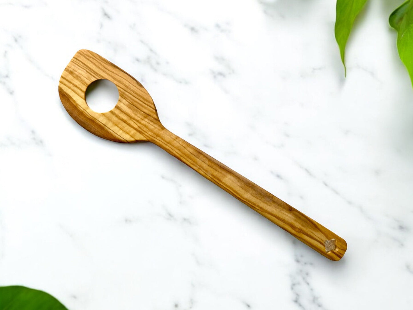 Olive Wood Risotto Spatula, Sustainable Cooking Utensil, Eco-Friendly Kitchen Tool, Handcrafted Stiring Stick