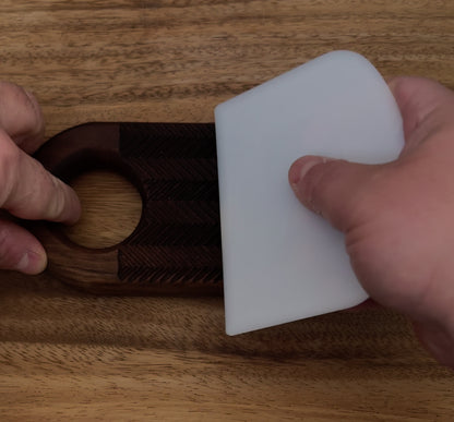 Gnocchi Board with Chevron Pattern